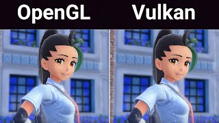 Ryujinx  OpenGL Vs Vulkan  Pokémon Scarlet  GTX 1050ti  i5 11400F [upl. by Cherin]