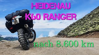 Heidenau K60 Ranger nach 8600 km Test Yamaha Tenere 700 Georgien Trans Euro Trail Türkei [upl. by Mayrim]