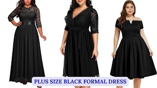 Top 15 Ideas for plus size black formal dress Fashion womens dresses 2023 [upl. by Hennessey]