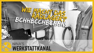 Radlager wechseln beim SAAB 93  mit Schnaps geht alles leichter [upl. by Aramen]