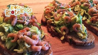 KrabbenRühreiBrot mit Avocado  Folge 052 [upl. by Amat]