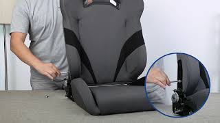 Songmics Gaming Chair Backrest Installation [upl. by Shoemaker96]