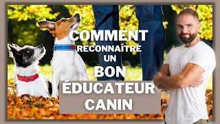 Comment reconnaître un bon éducateur canin [upl. by Laerol739]