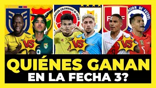 Previa Fecha 3 Eliminatorias Sudamericanas Mundial 2026⚽🏆 [upl. by Cherish]