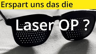 So funktioniert die Rasterbrille scharf Sehen und Augentraining [upl. by Aihsekel799]