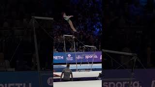 Kaylia Nemour Uneven Bars  2nd  2023 World Championships Event Final [upl. by Vern]