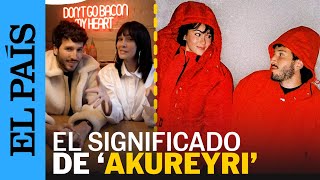 AITANA y SEBASTIÁN YATRA explican el significado de su nueva canción Akureyri  EL PAÍS [upl. by Anotal]