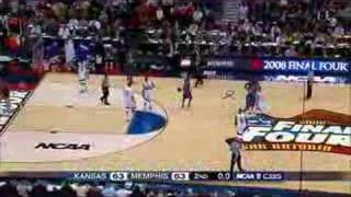 Kansas vs Memphis  2008 NCAA Title Game Highlights HD [upl. by Englis788]