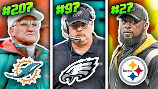 Ranking All 32 NFL Teams Based On Their History Of Coaches [upl. by Bettina]