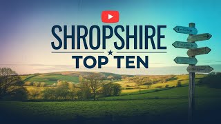 Shropshire TOP TEN Travel Guide Discover the Best Places Top Attractions amp Hidden Gems [upl. by Merell128]