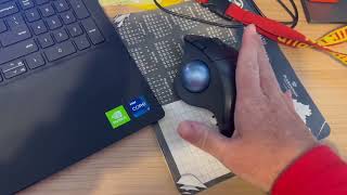 Logitech ERGO M575 Wireless Trackball Mouse Review [upl. by Maressa]