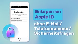 Apple ID Umgehen Ohne SicherheitsfragenNummerEmail 2024  So gehts [upl. by Adiana800]