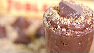 Toblerone chocolate mousse recipe  my virgin kitchen [upl. by Jovitah]