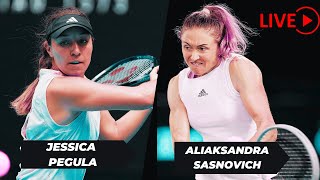 WTA LIVE JESSICA PEGULA VS ALIAKSANDRA SASNOVICH SHERTOGENBOSCH OPEN 2024 TENNIS PREVIEW STREAM [upl. by Sardse]