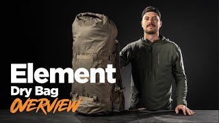 Element Dry Bag Overview  Eberlestock Hunt EMOD [upl. by Nhguavad121]