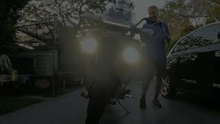 Lone Rider Motorcycle Lights on Triumph Tiger 1200 Rally Explorer [upl. by Maice]