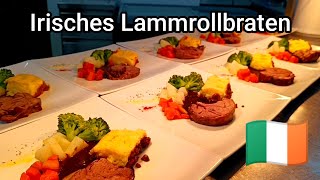 Irischer Lammrollbraten 🇮🇪 mit Shepherds Pie und Gemüse [upl. by Bedell]