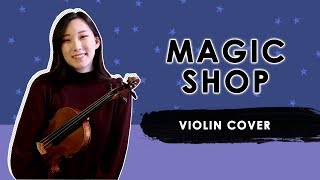 《Magic Shop》 BTS 방탄소년단 Violin Cover wSheet Music [upl. by Etom]