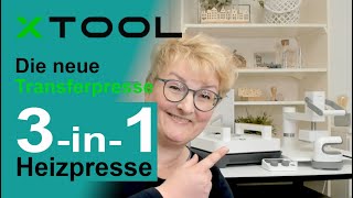 xTool  Die neue 3in1 Heizpresse für Transferdruck [upl. by Annawat]