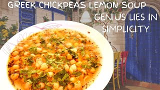 Greek Chickpea Soup  Easy amp Healthy BLUE ZONES Inspired Recipe [upl. by Romelda]