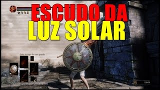 ESCUDO DO SOLAIRE DARK SOULS 3  DE BÔNUS CAJADO DE MENDINGO [upl. by Oneal]