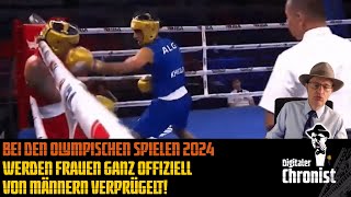 Bei den Olympischen Spielen 2024 werden Frauen ganz offiziell von Männern verprügelt [upl. by Enneirdna]