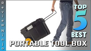 Top 5 Portable Tool Boxs Review in 2022 [upl. by Keverne]