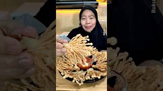 Jamur enoki crispy idemasak tutorialmasak shorts jamurenokicrispy bukuskuss [upl. by Luwana910]