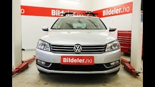 VW PassatTiguan Hvordan bytte bakre foringstøttelager i bærebruForstilling  2005 til 2014 mod [upl. by Yrffej509]