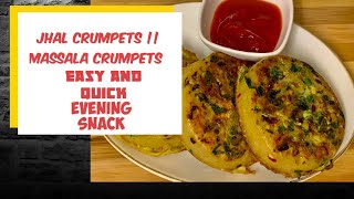 Easy masala crumpet recipe  how to make masala crumpets  masala chithoi pitha মাসালা চিতই পিঠা [upl. by Dlarrej]