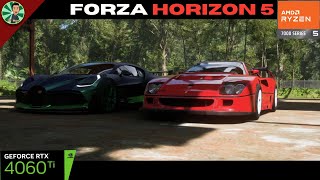 ✅RTX 4060✅ 4K Forza Horizon 5 [upl. by Asoramla]