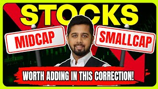 Top midcap and smallcap stocks worth adding in this correction [upl. by Ynatsed]