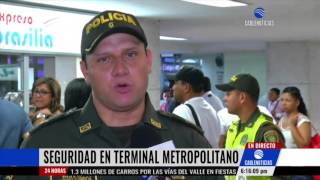 Avanzan operativos en la Terminal de Barranquilla para temporada decembrina [upl. by Aniral28]