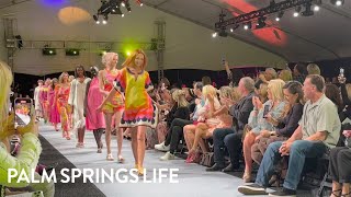 Trina Turk Fashion Week El Paseo 2022  PALM SPRINGS LIFE [upl. by Johnathon]