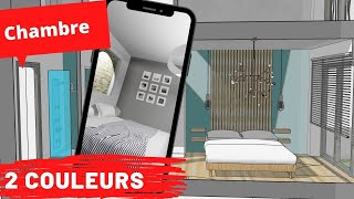 Astuce peinture chambre adulte 2 couleurs évitez ces 3 erreurs [upl. by Marlowe49]