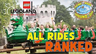 Ranking ALL LEGOLAND WINDSOR Rides from WORST to BEST [upl. by Herrick970]