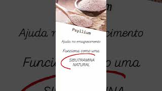 Psyllium a sibutramina natural para emagrecer emagrecimento sibutramina dieta verão [upl. by Rech]