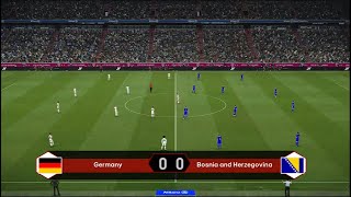 Germany vs Bosnia and Herzegovina  Uefa Nations League  Live Football Match  4K [upl. by Eibbed]