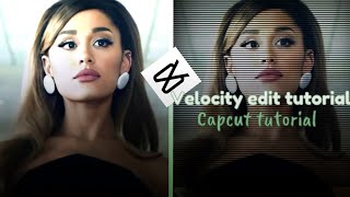 How to do velocity edit using only capcut [upl. by Rodgers801]