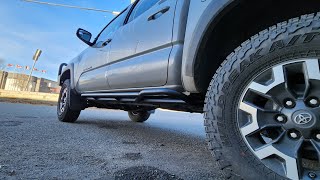 ROCK SLIDERS BODY ARMOR TACOMA OFFROAD 3RD GEN  tc4125 [upl. by Blanchard]