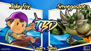 TBD 107 Losers Semis  Jake Fox Ness Vs smorgasbor Incineroar [upl. by Debora]