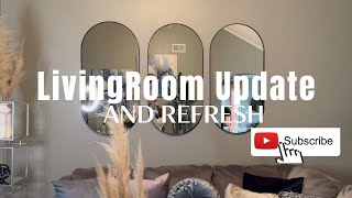 “I POPPED UP” story time LIVING ROOM UPDATEREFRESH  IKEA [upl. by Alegnaoj]