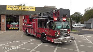 Hinsdale Fire Dept Tower 84 Responding [upl. by Grounds]