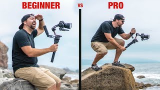 Beginner VS PRO Gimbal Moves [upl. by Fante]