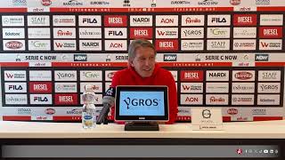 LR Vicenza  Legnago Salus  Mister Vecchi  Conferenza pre gara [upl. by Suirtimed]