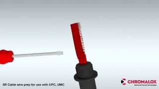 Chromalox SR Cable Wire Prep for Use with UPC UMC [upl. by Mihe]