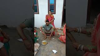 Haldi Rasam Boys haldi haldiceremony haldigeet rajputi banna youtubeshorts shorts shortfeed [upl. by Tranquada]