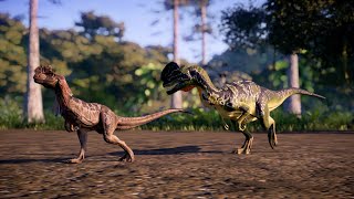 Adult Dilophosaurus Cosmetic Mod  Jurassic World Evolution [upl. by Dann196]