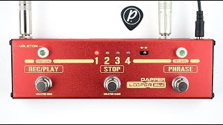 Valeton Dapper Looper Mini Effects Strip [upl. by Avi]