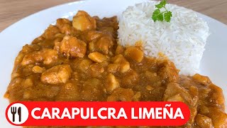 🇵🇪 CARAPULCRA PERUANA CON CHANCHO  RECETA DELICIOSA [upl. by Crescentia]